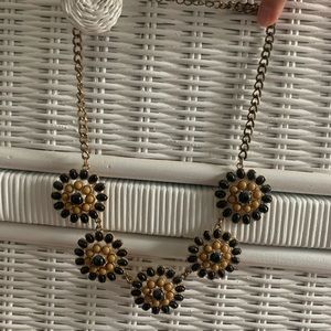 Black & Gold Statement Necklace